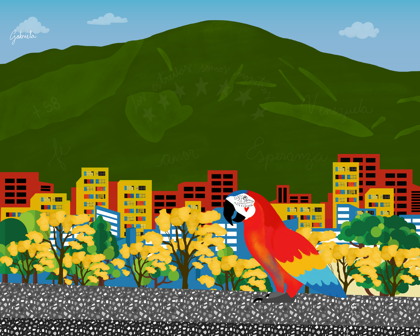 La Ciudad - Descargable (Print at Home) - Gabriela Galíndez