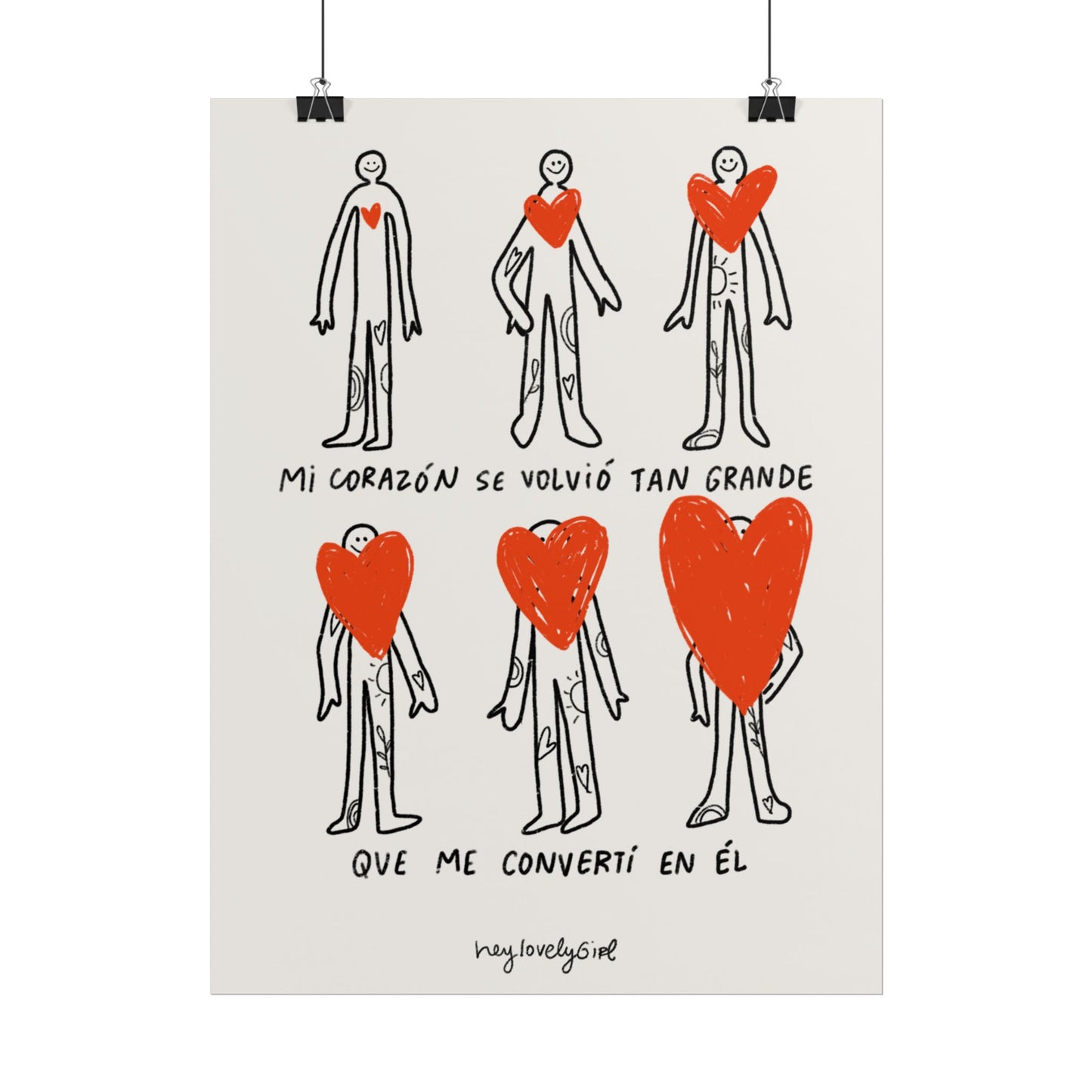 Agradezco todo lo que tuvo que pasar - Print Descargable