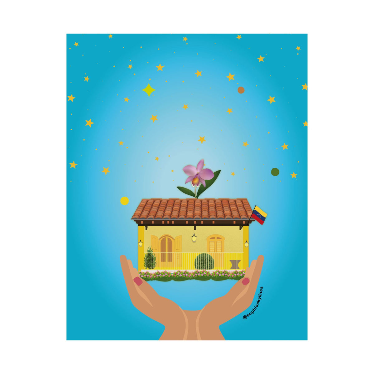 Venezuela Florece - Poster - Brenda Sofía