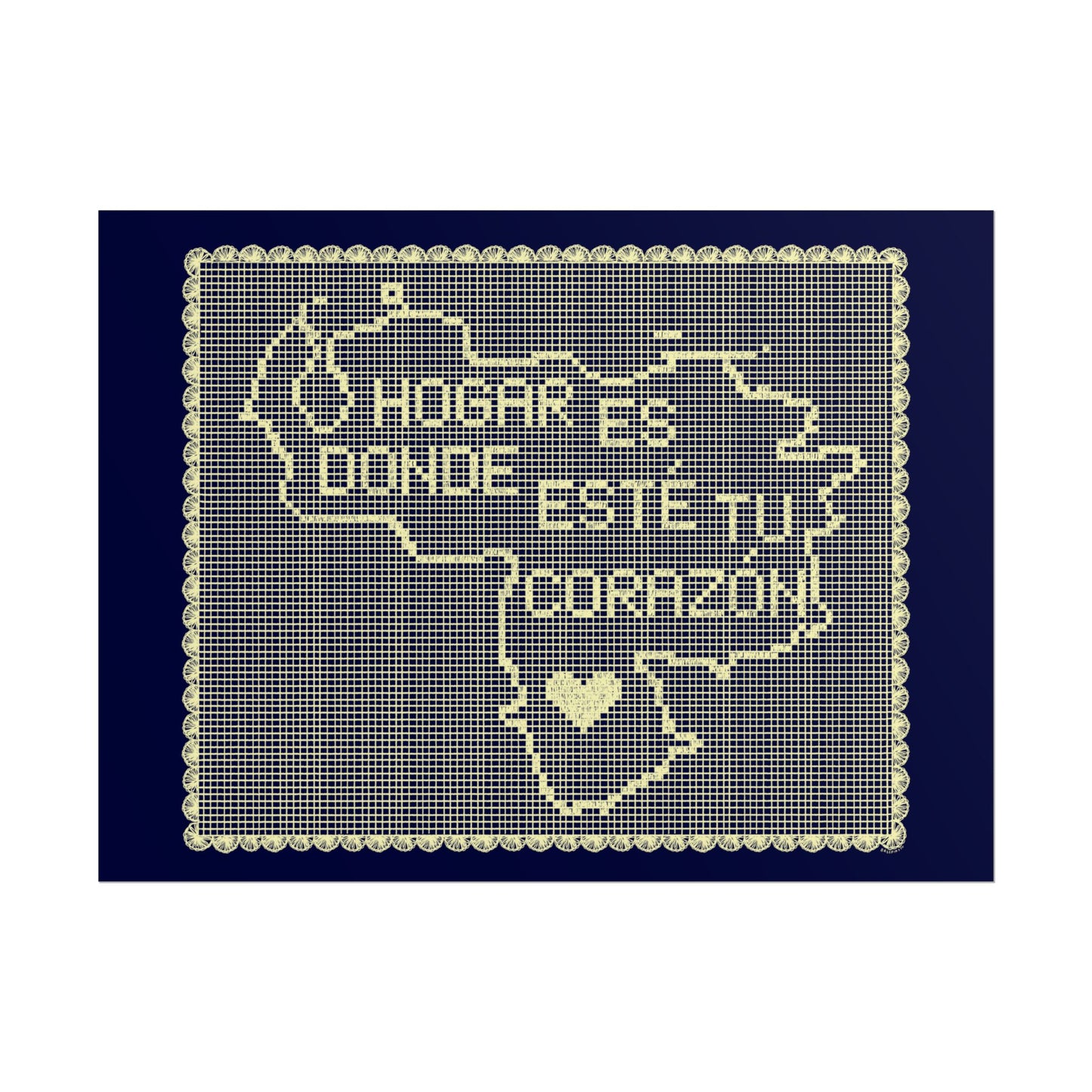 Hogar es donde esté tu corazón - Poster - Valeria Moreno