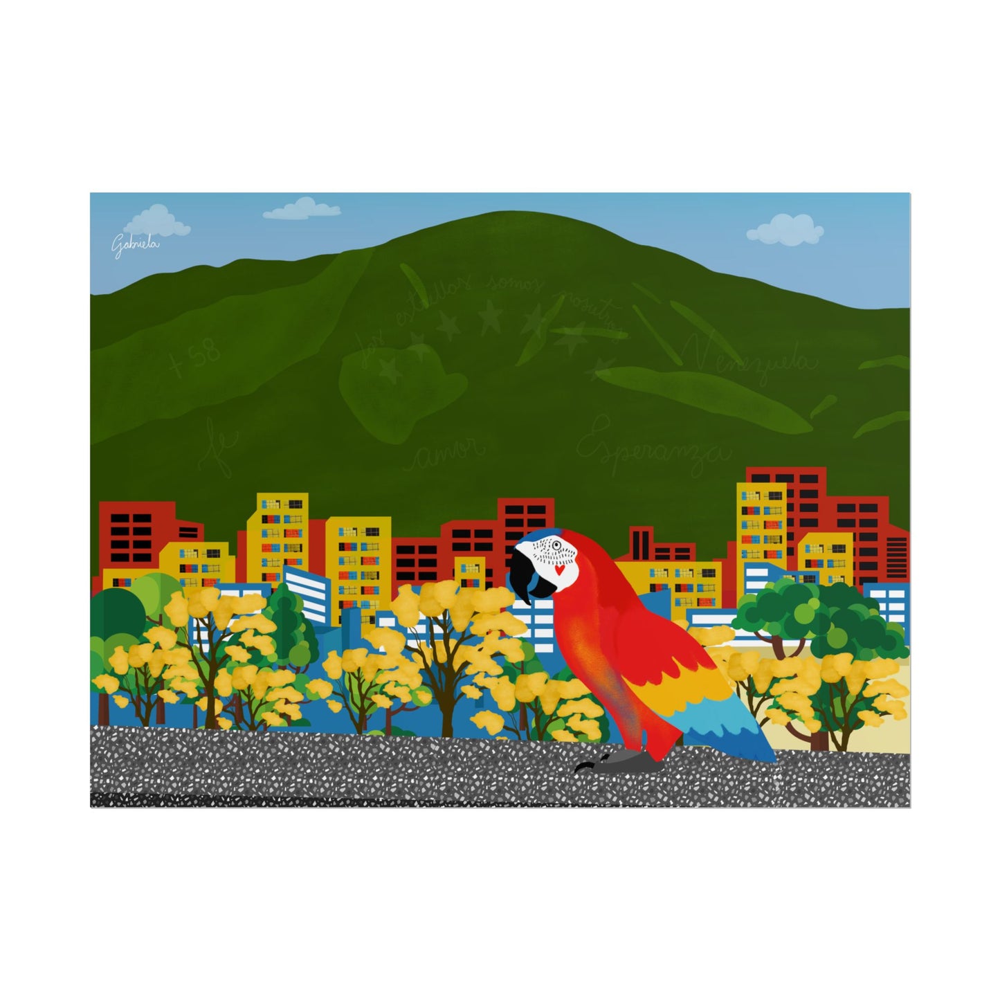 La ciudad - Poster - Gabriela Galíndez