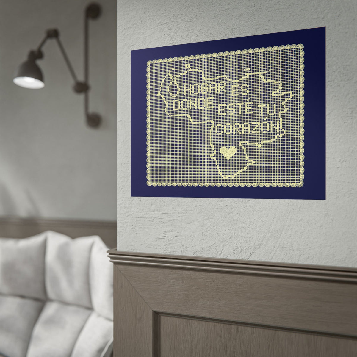 Hogar es donde esté tu corazón - Poster - Valeria Morena