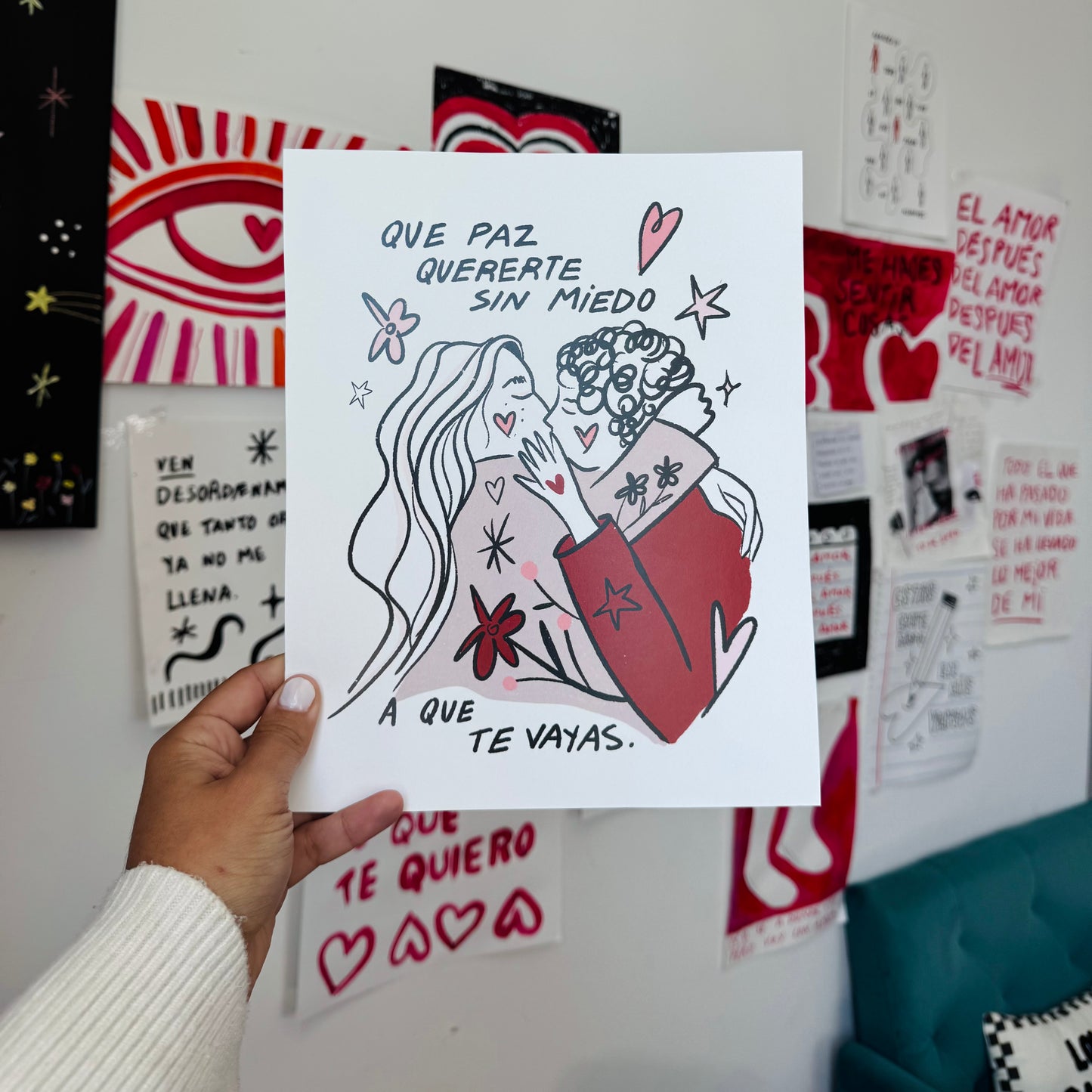 Que paz - Art Print