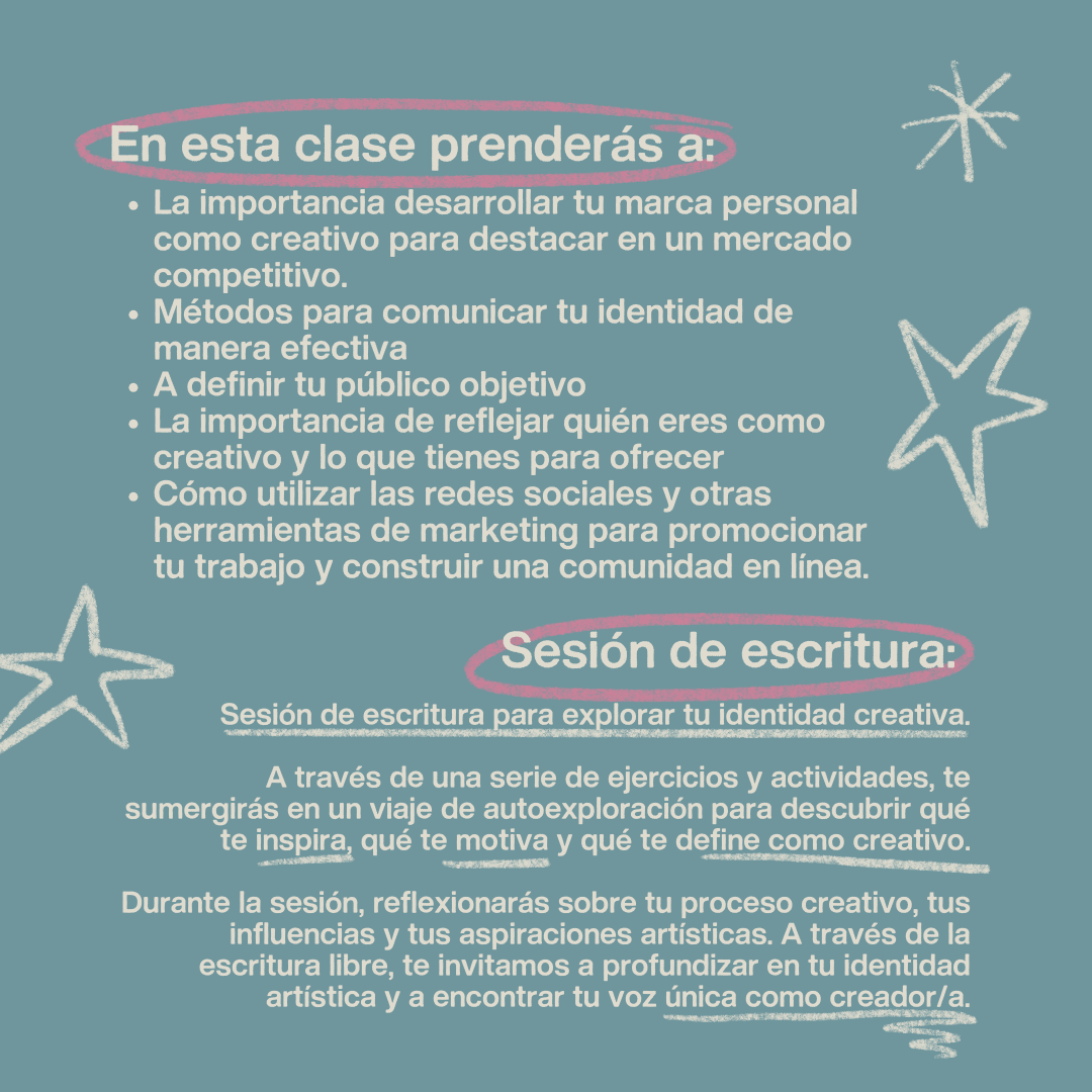 Creative Club - De la Idea a la Creación: 3 meses para construir tu identidad como creativo