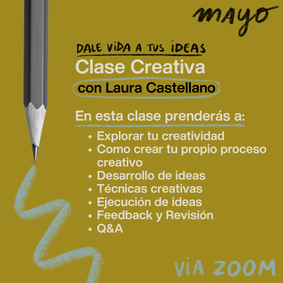 Mayo - Creative Club - Dale Vida a Tus Ideas Creativas
