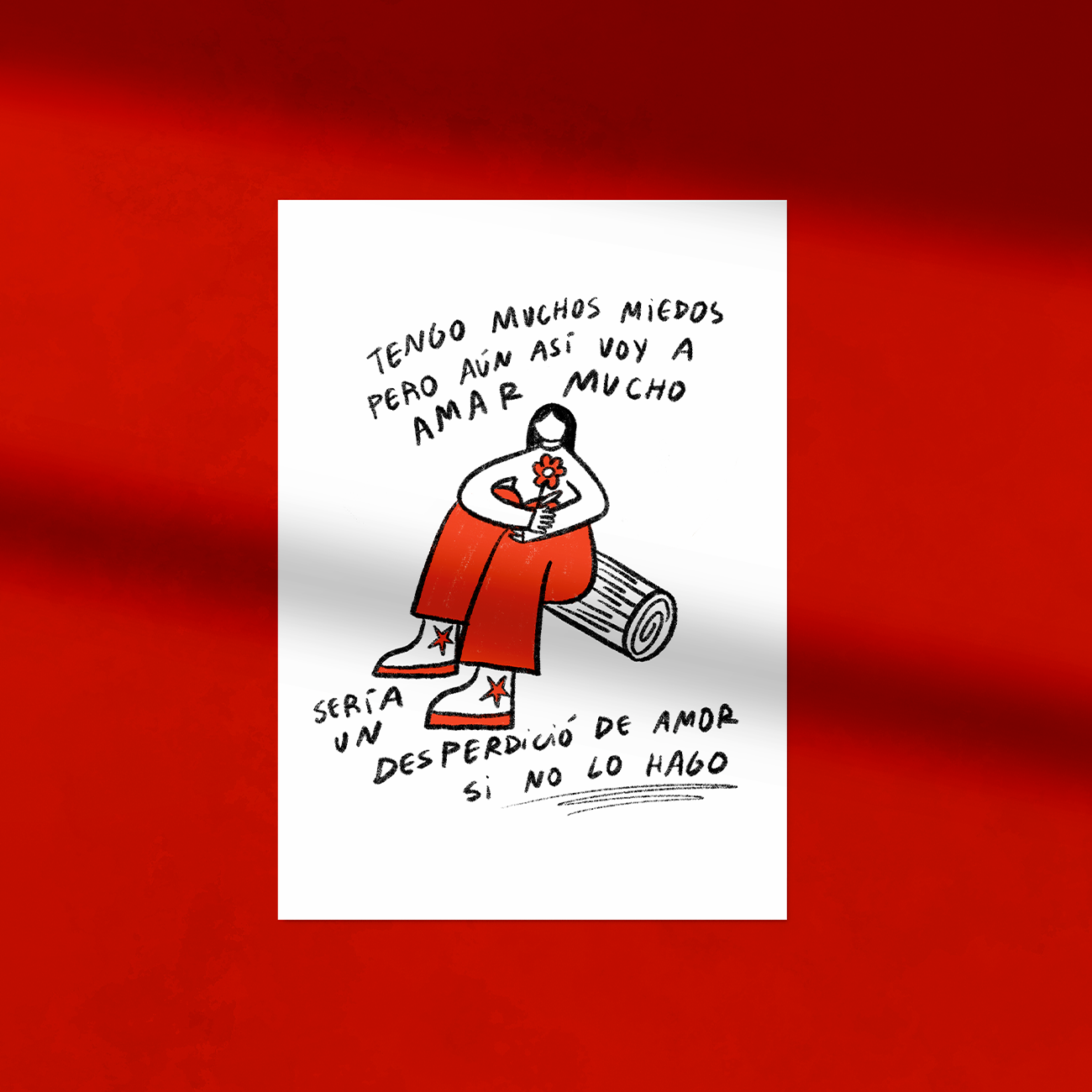 Mas Amor, Menos Miedo - Print Descargable