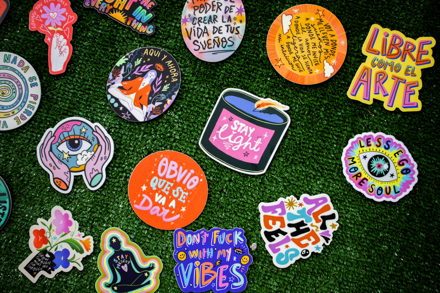 Hey Lovely Girl Stickers! - Set of 10 stickers