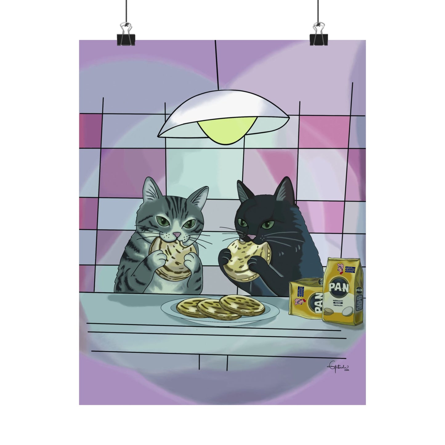 Arepa Peluda - Poster - Gabriela Mendes