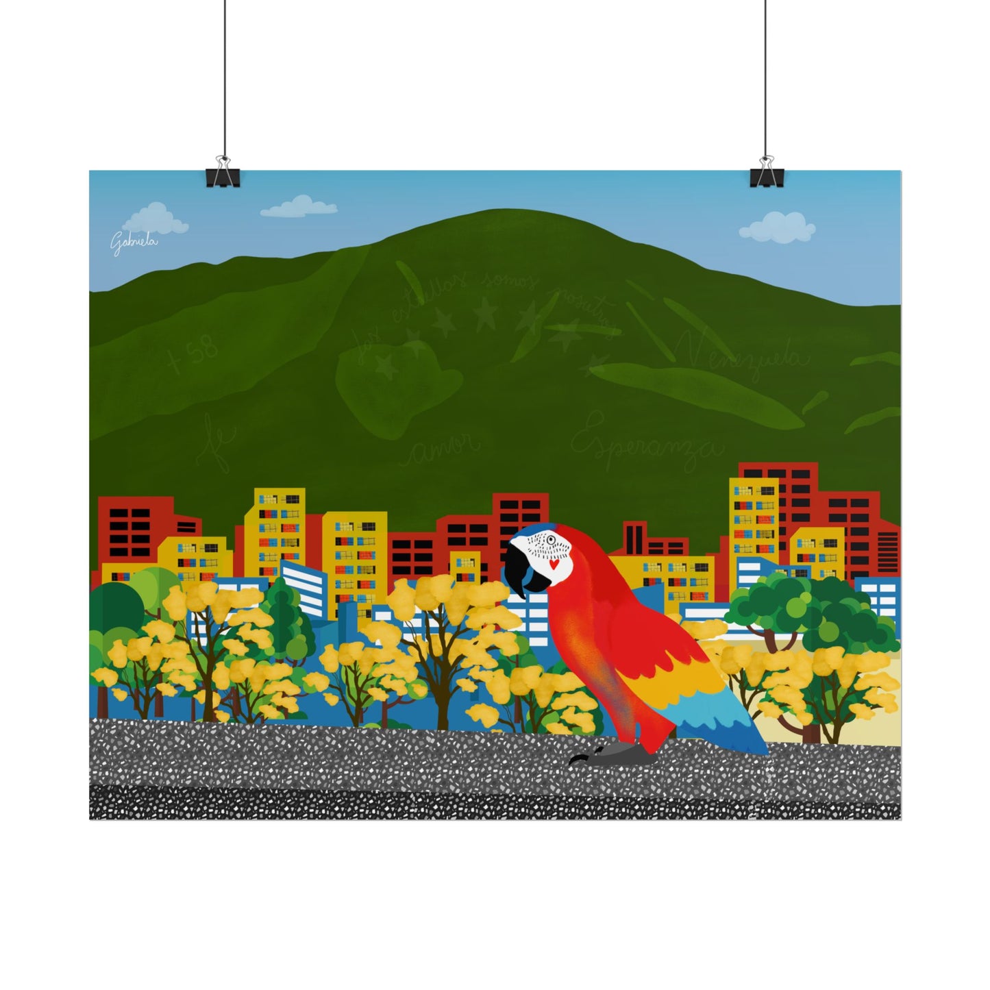 La ciudad - Poster - Gabriela Galíndez