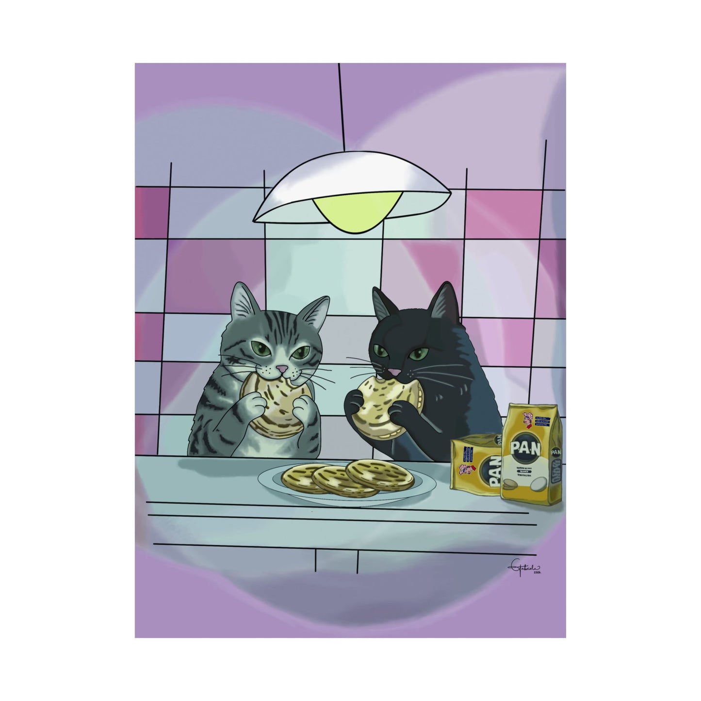 Arepa Peluda - Poster - Gabriela Mendes