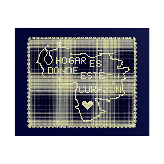 Hogar es donde esté tu corazón - Poster - Valeria Morena