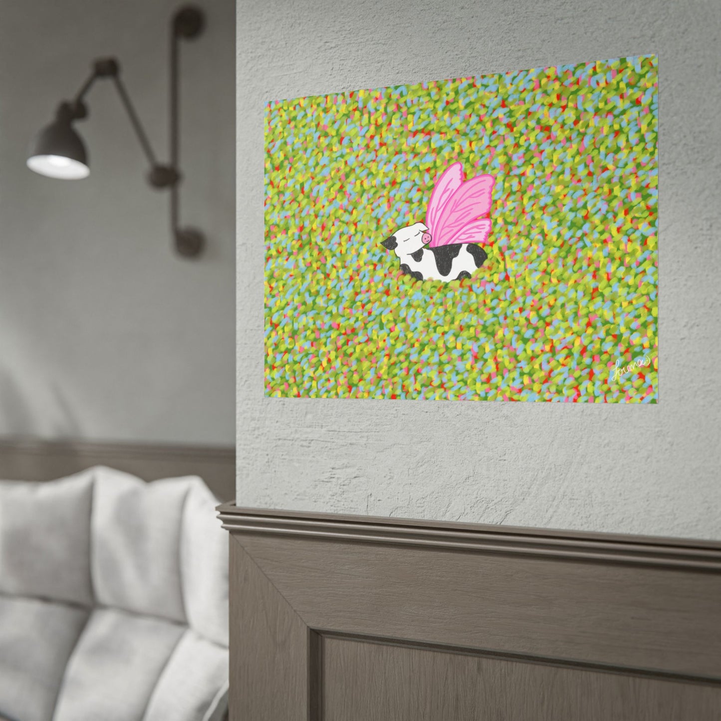 Vaca Mariposa  - Poster - Lorena Catalano
