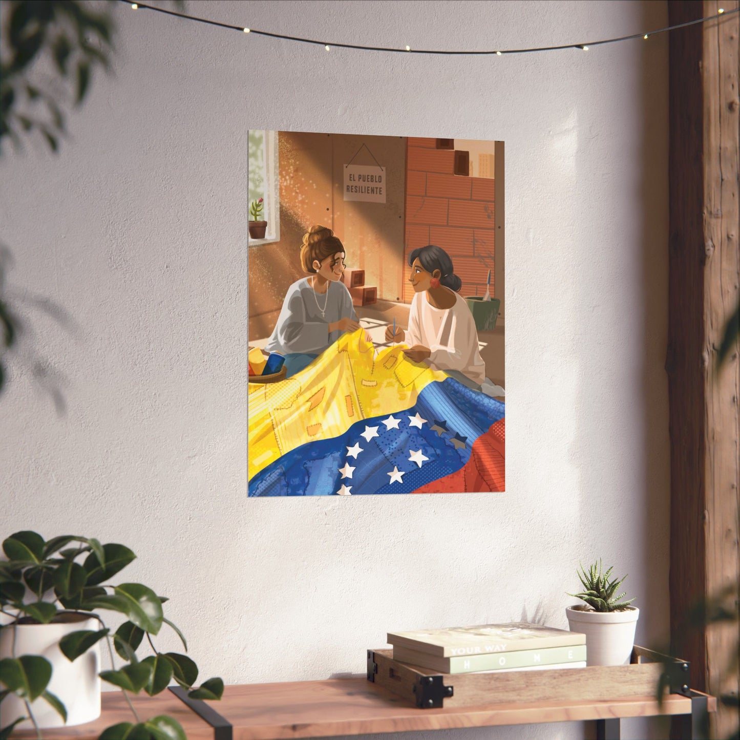 Pueblo Resiliente - Poster - Sofía López Silva