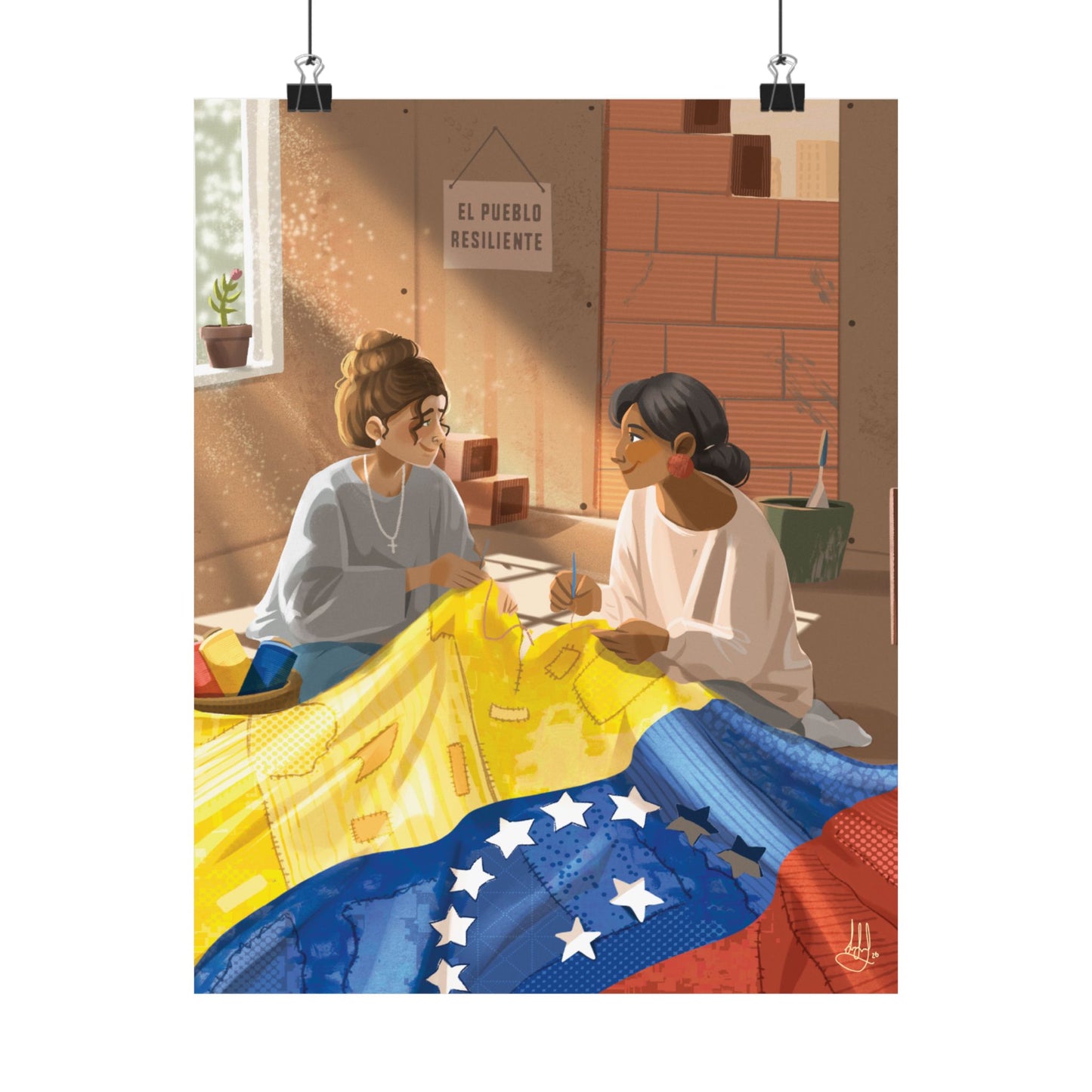 Pueblo Resiliente - Poster - Sofía López Silva