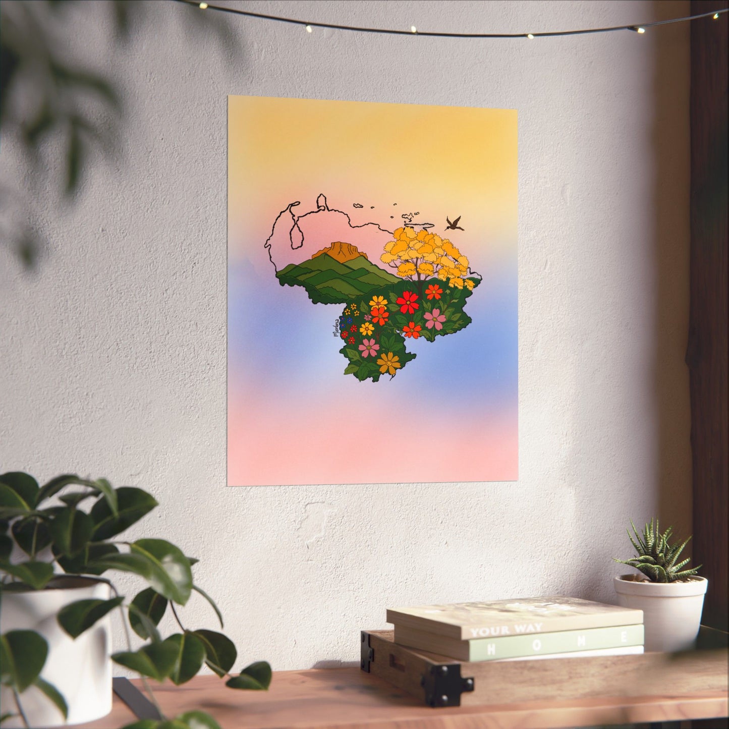 Para que vuelva a florecer - Poster -  Dani Barovich