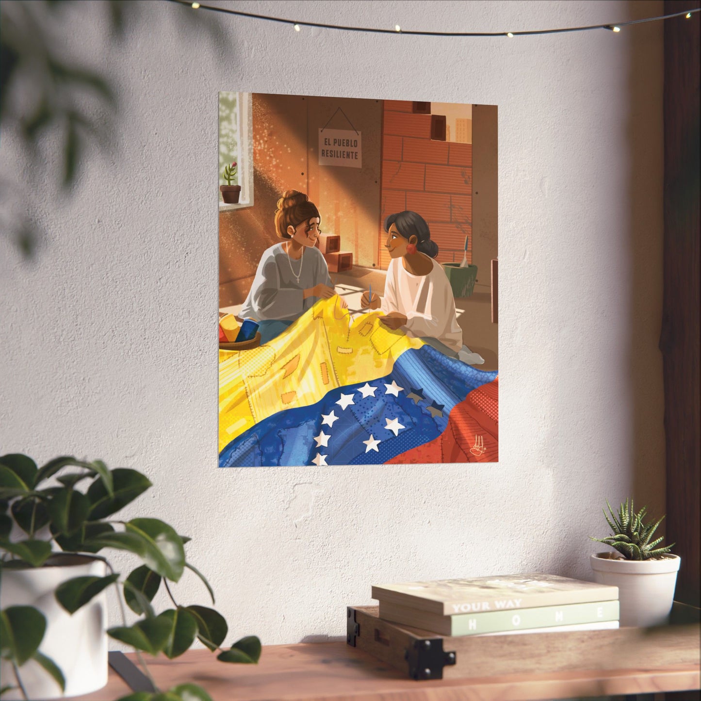 Pueblo Resiliente - Poster - Sofía López Silva