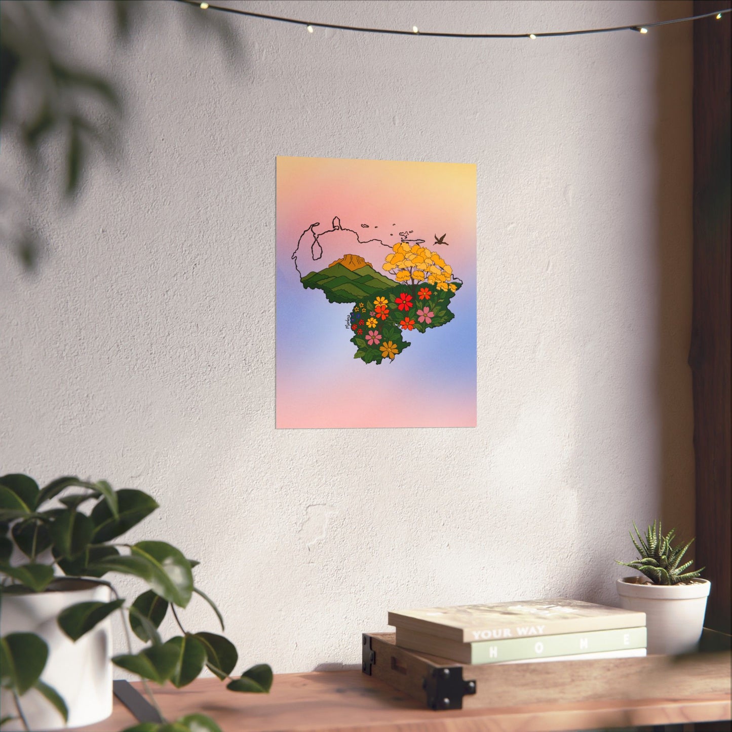 Para que vuelva a florecer - Poster -  Dani Barovich