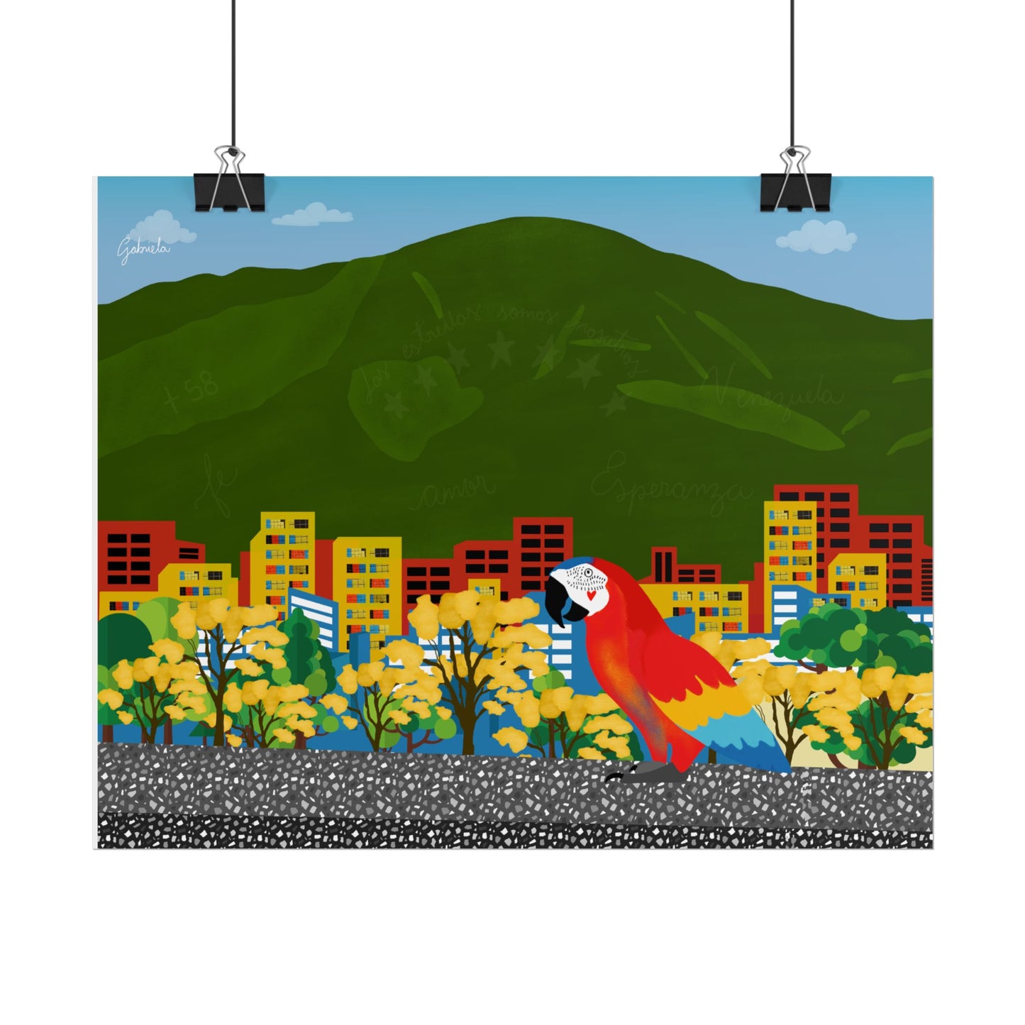 La ciudad - Poster - Gabriela Galíndez