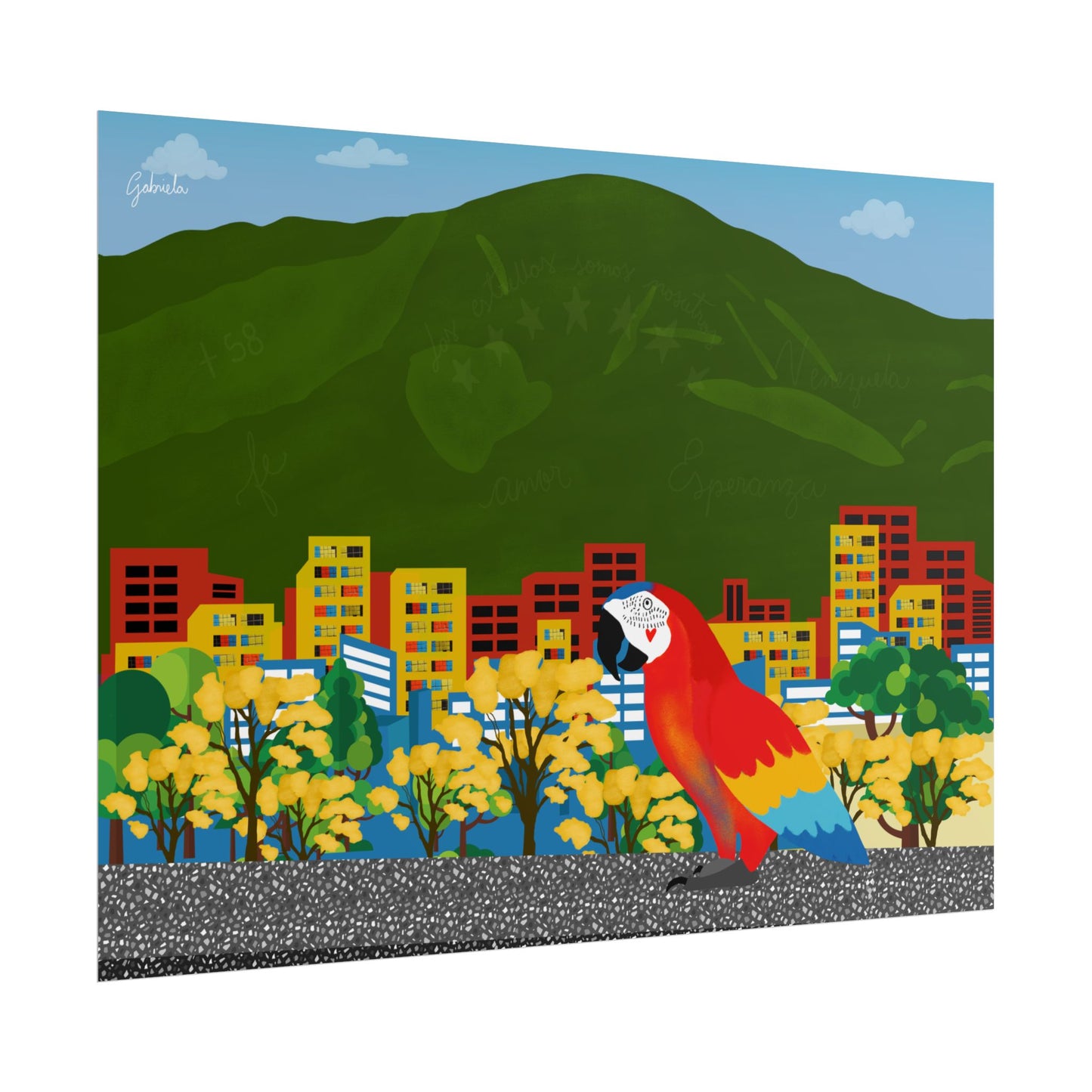 La ciudad - Poster - Gabriela Galíndez