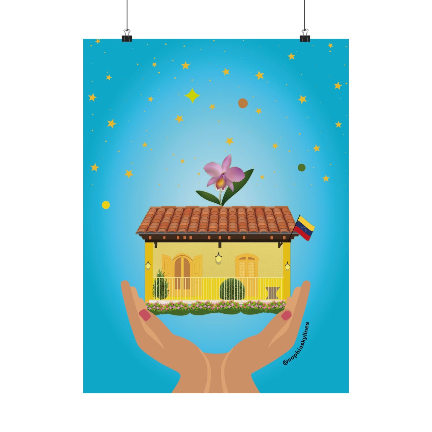 Venezuela Florece - Poster - Brenda Sofía