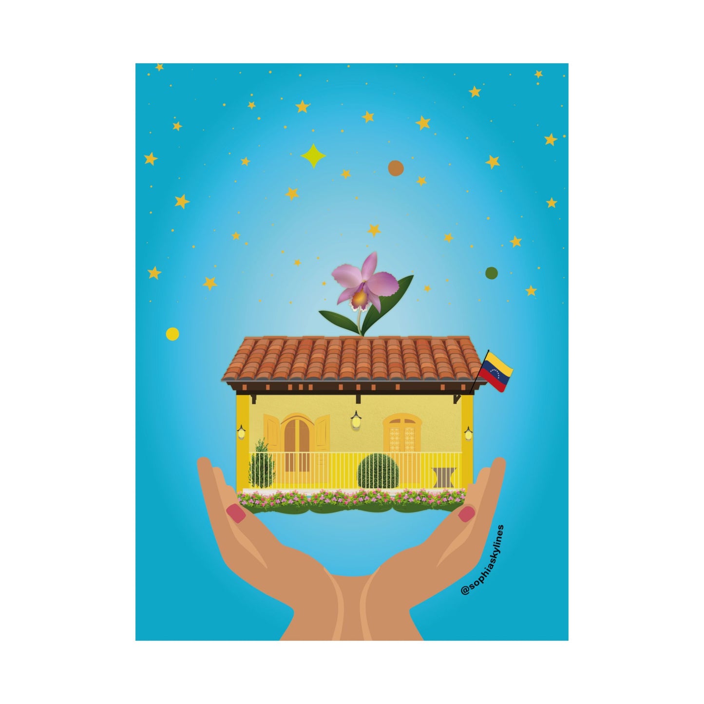 Venezuela Florece - Poster - Brenda Sofía