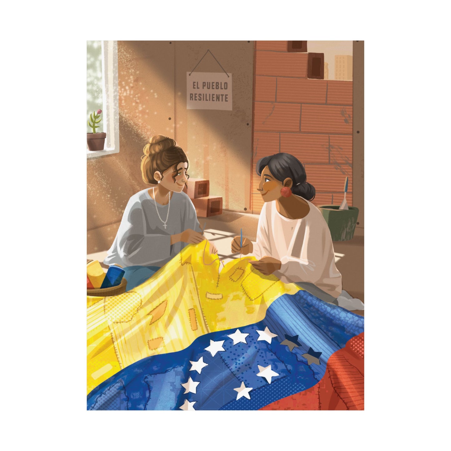 Pueblo Resiliente - Poster - Sofía López Silva