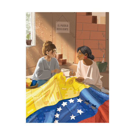 Pueblo Resiliente - Poster - Sofía López Silva