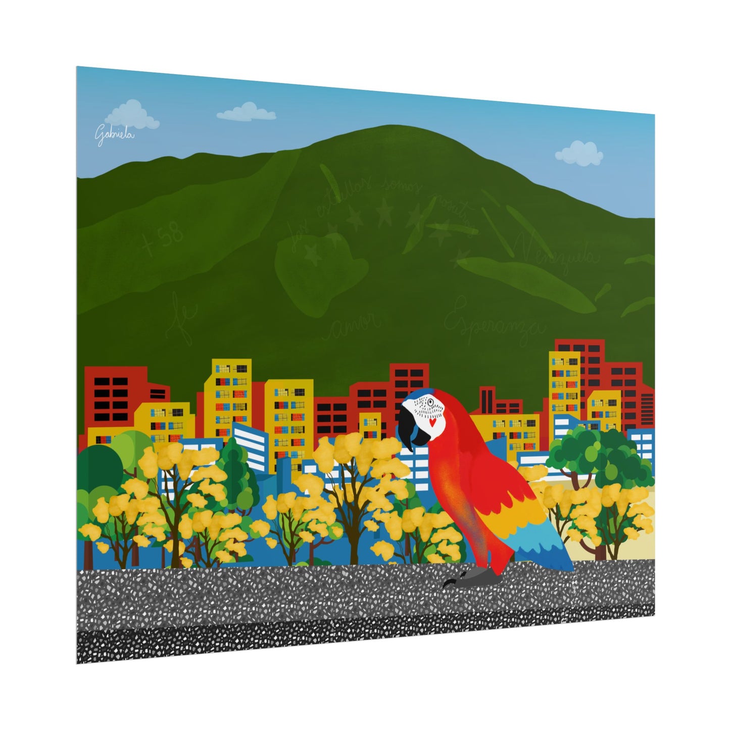 La ciudad - Poster - Gabriela Galíndez
