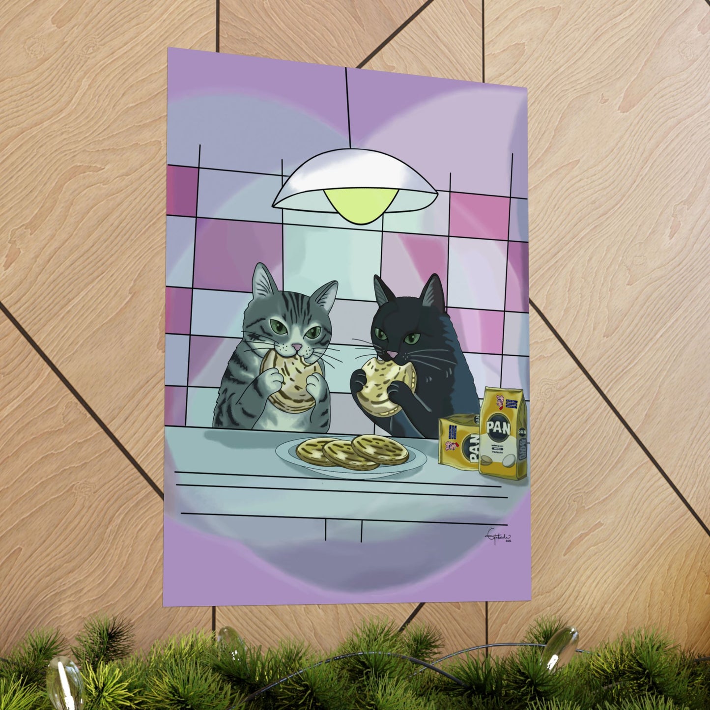 Arepa Peluda - Poster - Gabriela Mendes