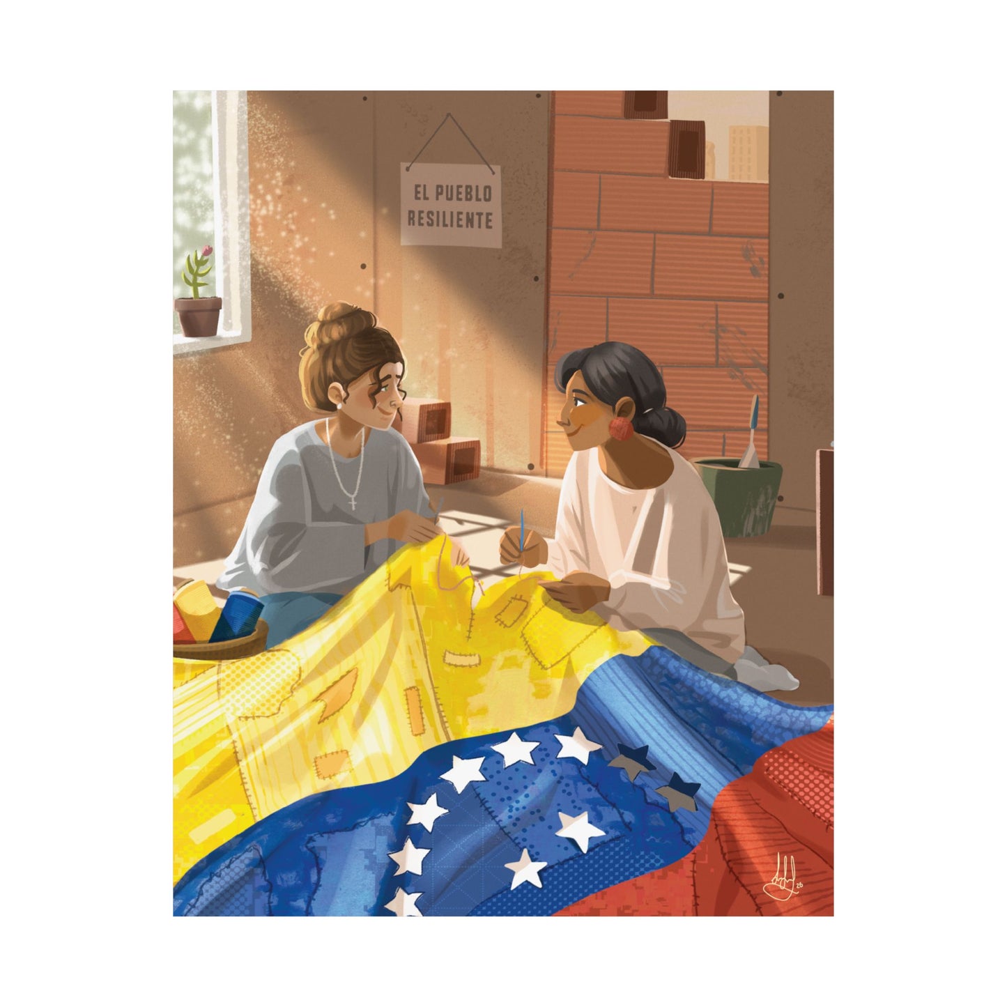 Pueblo Resiliente - Poster - Sofía López Silva