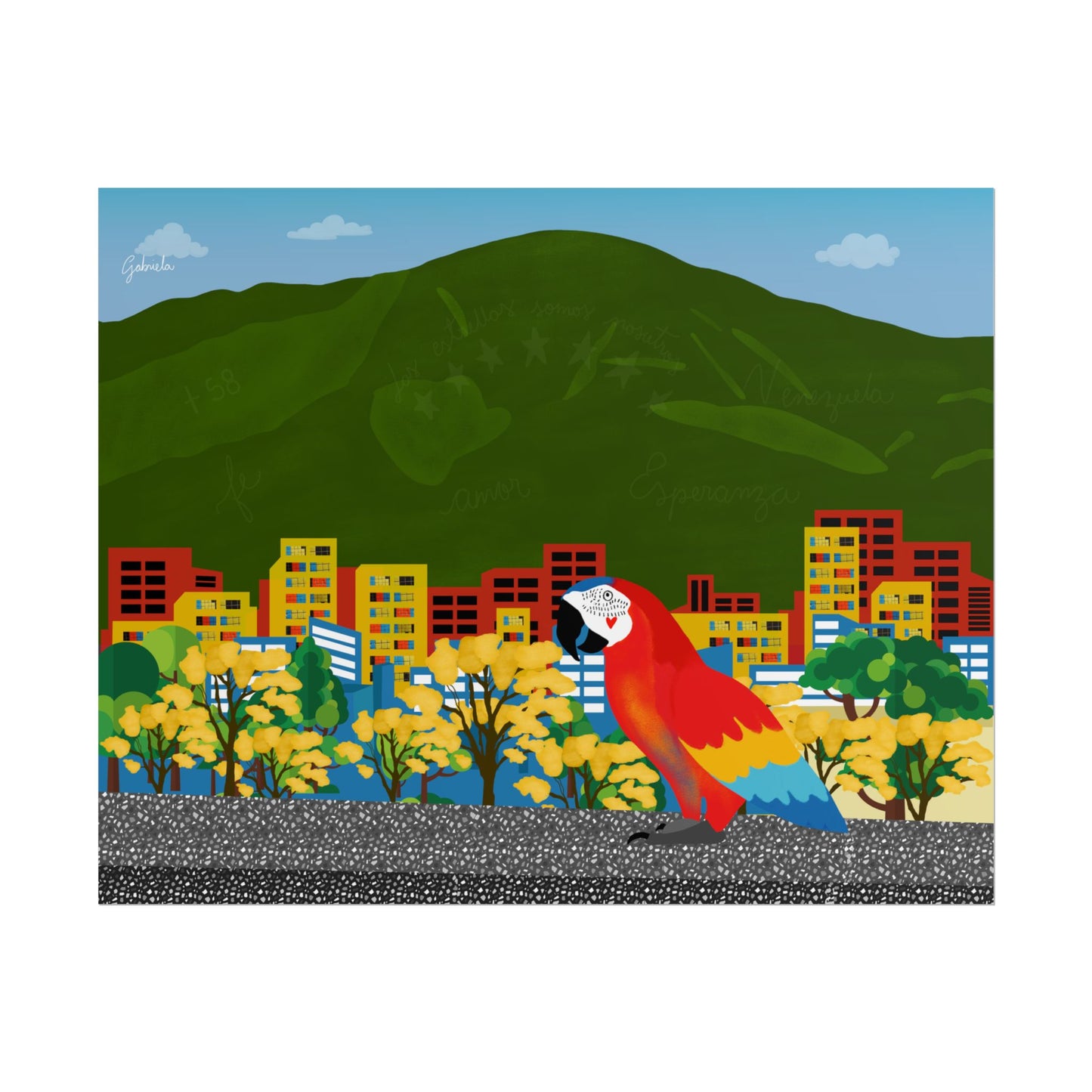 La ciudad - Poster - Gabriela Galíndez