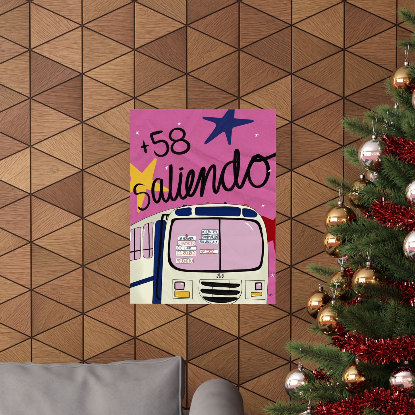 +58 saliendo - Poster - Ariana Gonzalez