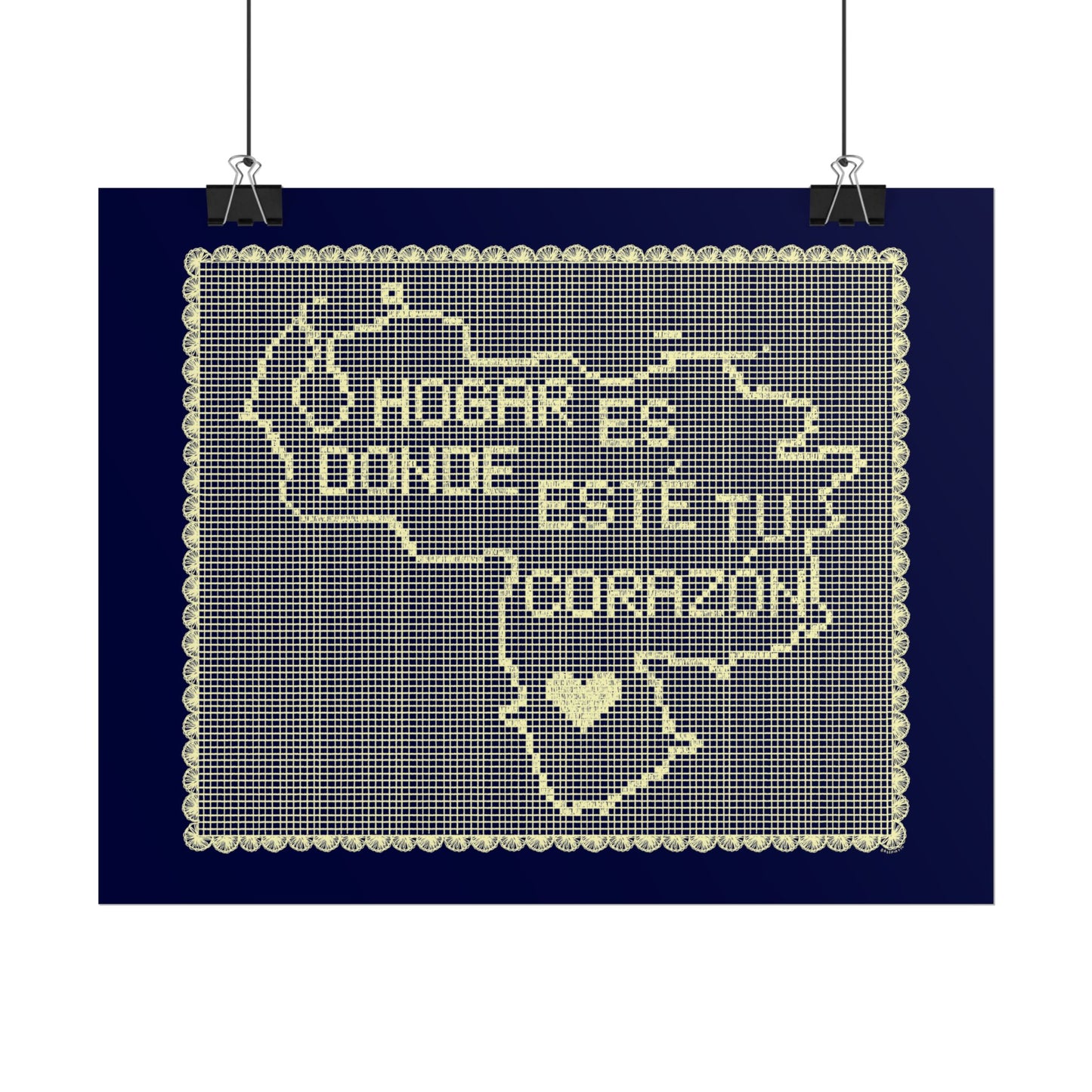 Hogar es donde esté tu corazón - Poster - Valeria Moreno