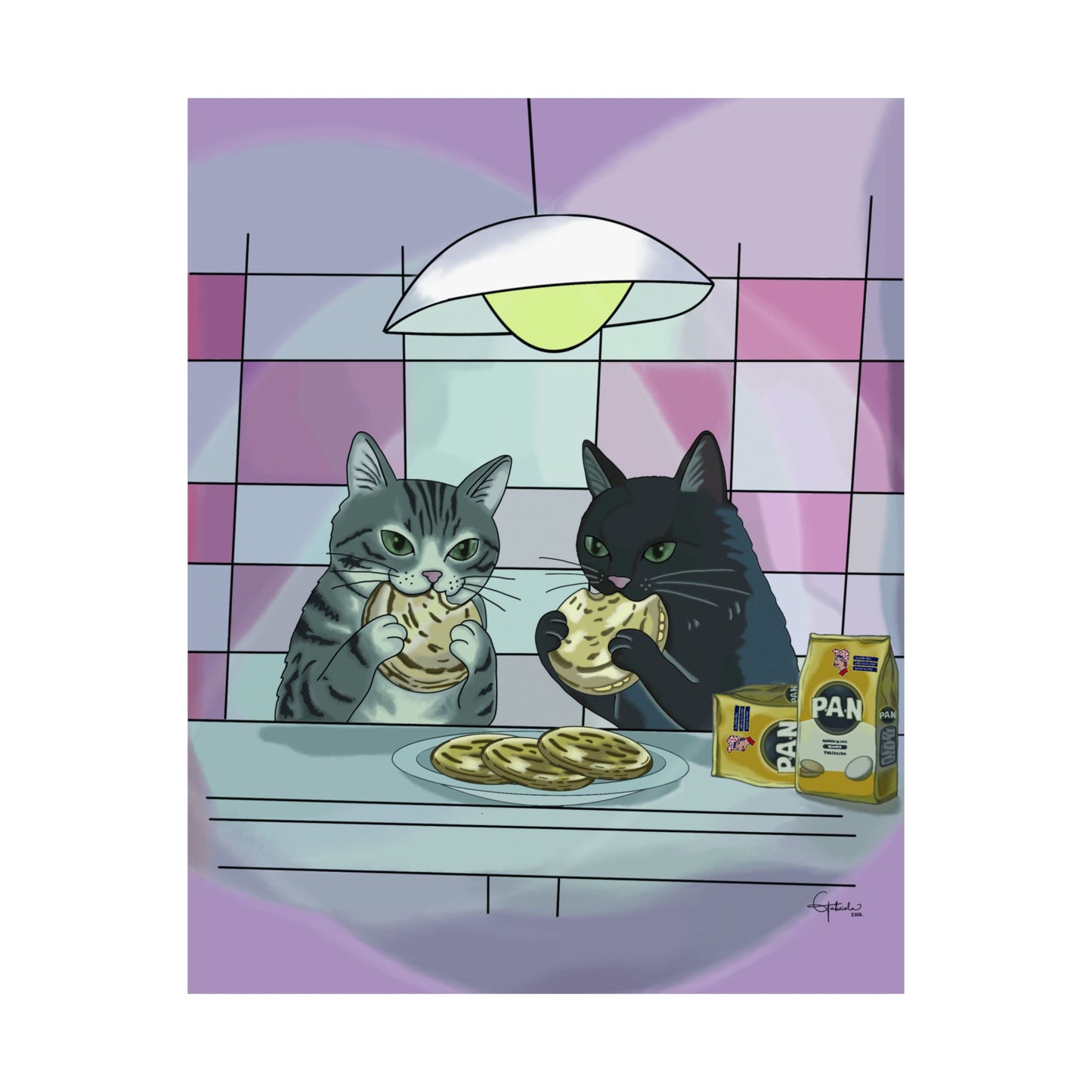 Arepa Peluda - Poster - Gabriela Mendes