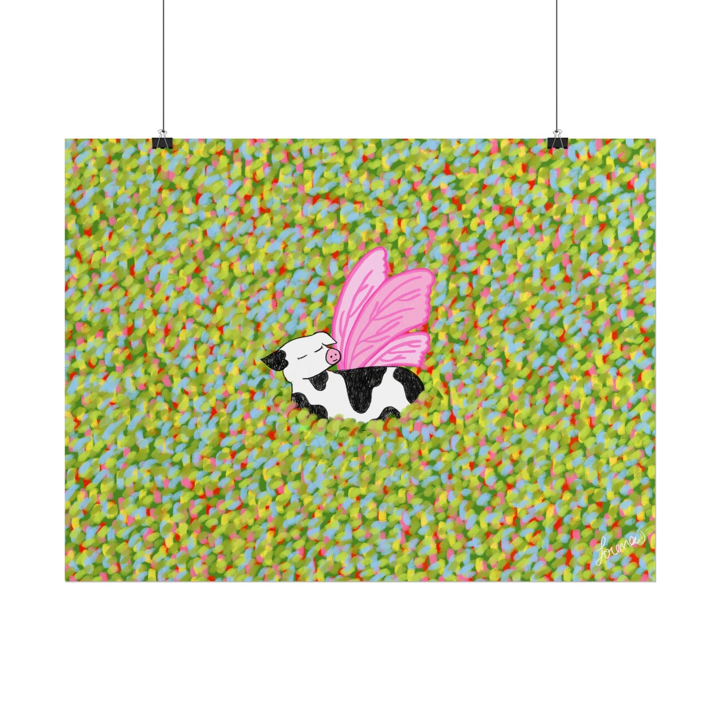 Vaca Mariposa  - Poster - Lorena Catalano