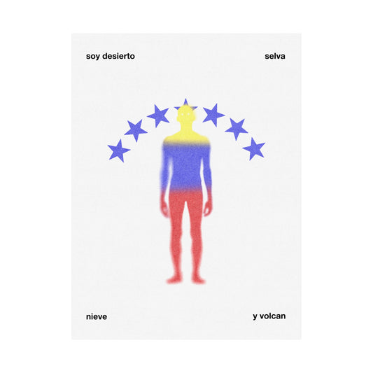 Desierto, Selva, Nieve y Volcan - Poster - Renzo Novelli