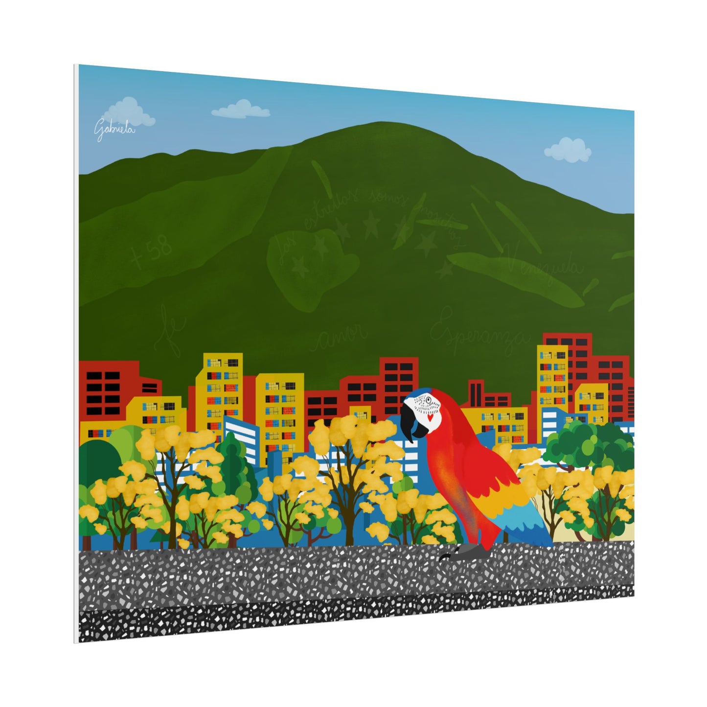 La ciudad - Poster - Gabriela Galíndez