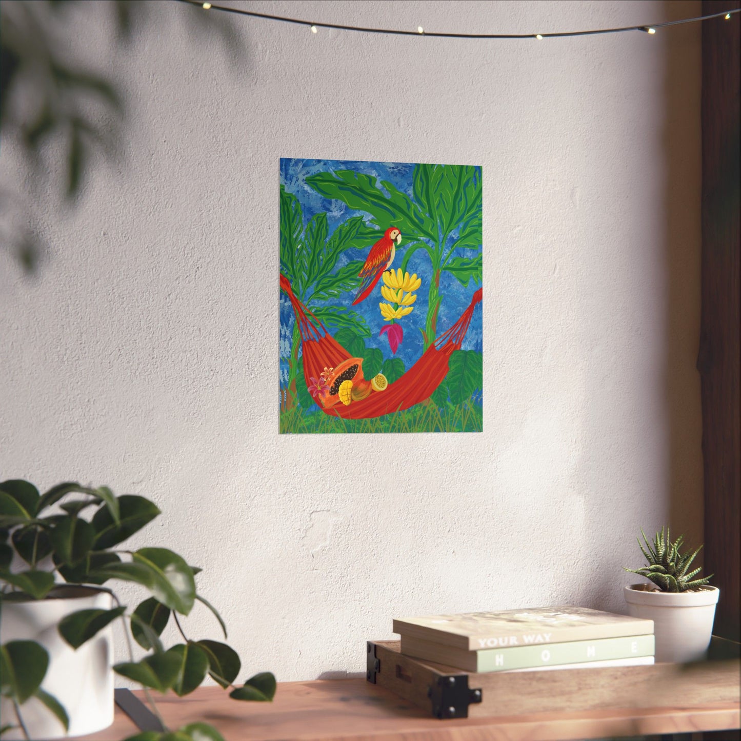Comer frutica en la hamaca - Poster - Gaby Picon