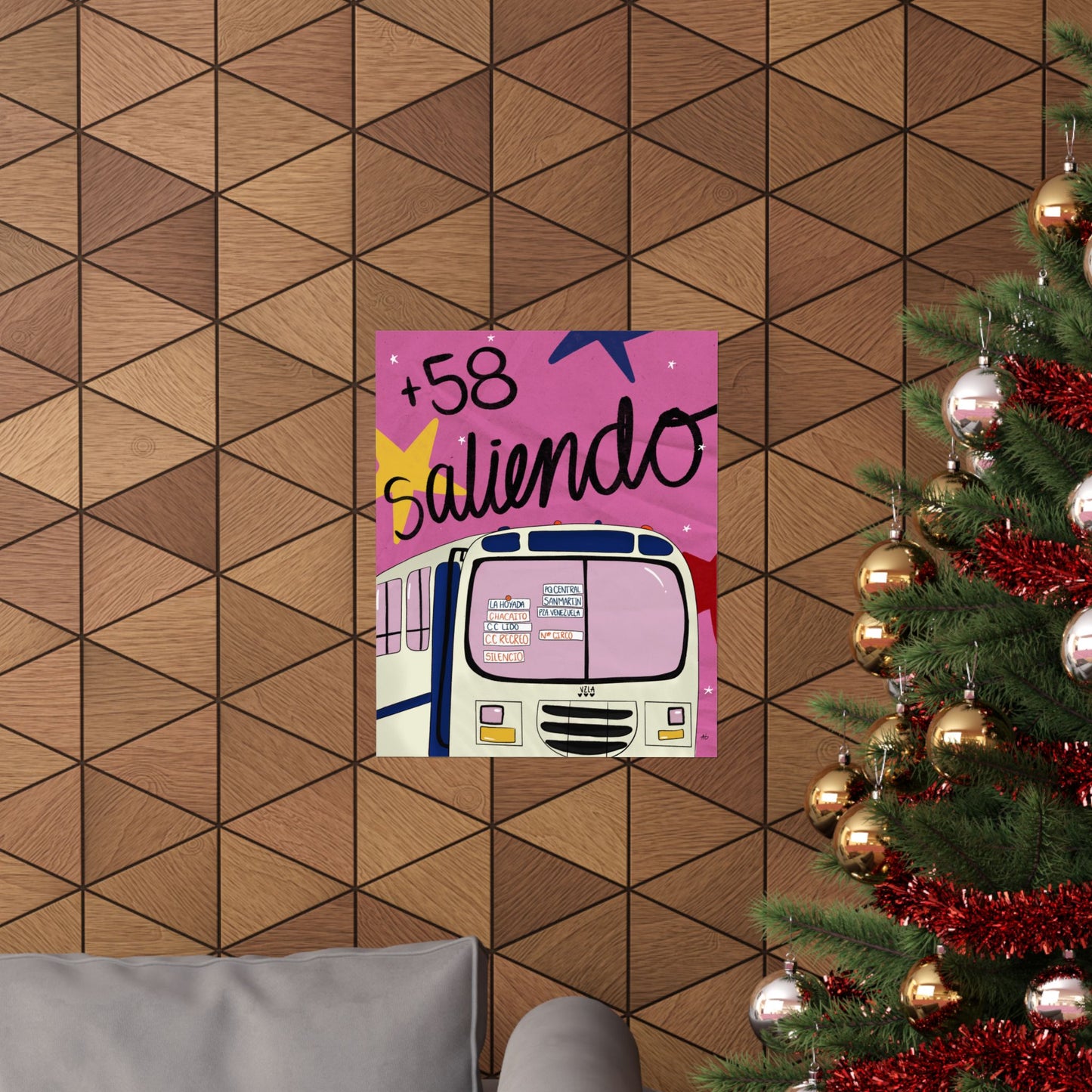 +58 saliendo - Poster - Ariana Gonzalez