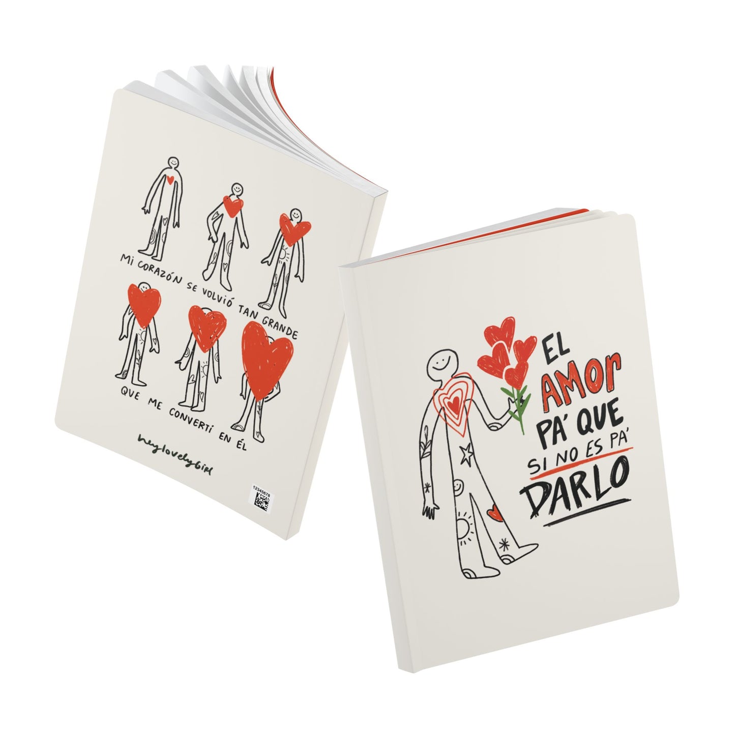 El amor es pa' darlo - Illustrated Journal