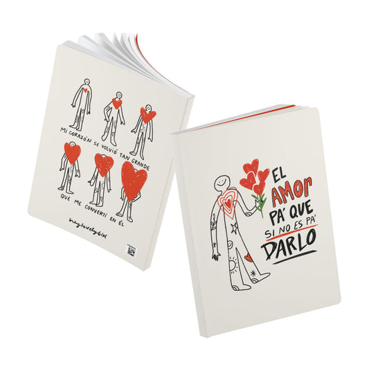El amor es pa' darlo - Illustrated Journal