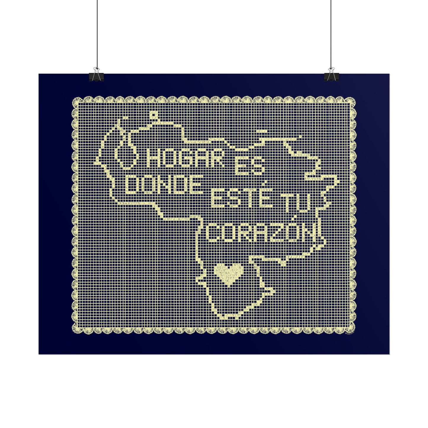 Hogar es donde esté tu corazón - Poster - Valeria Moreno