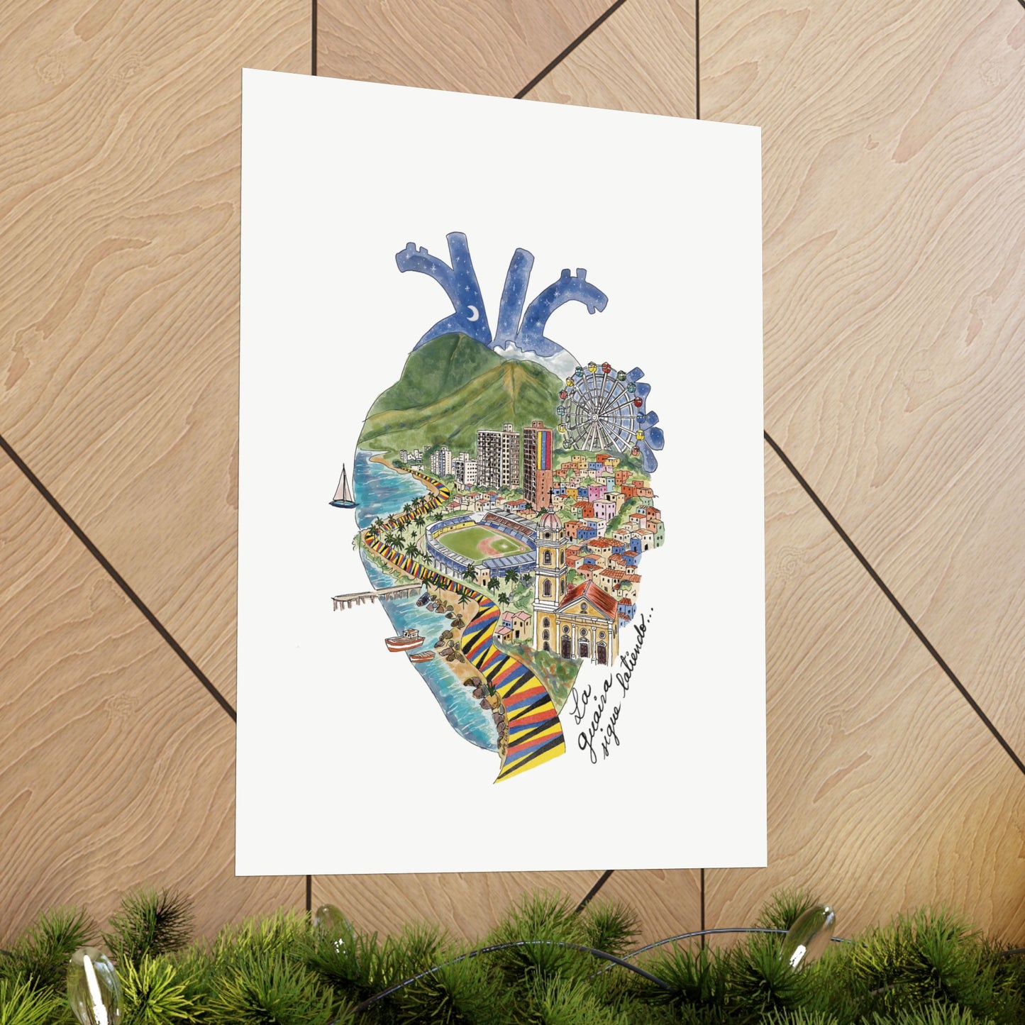La Guaira sigue latiendo- Poster - Marly Carmona