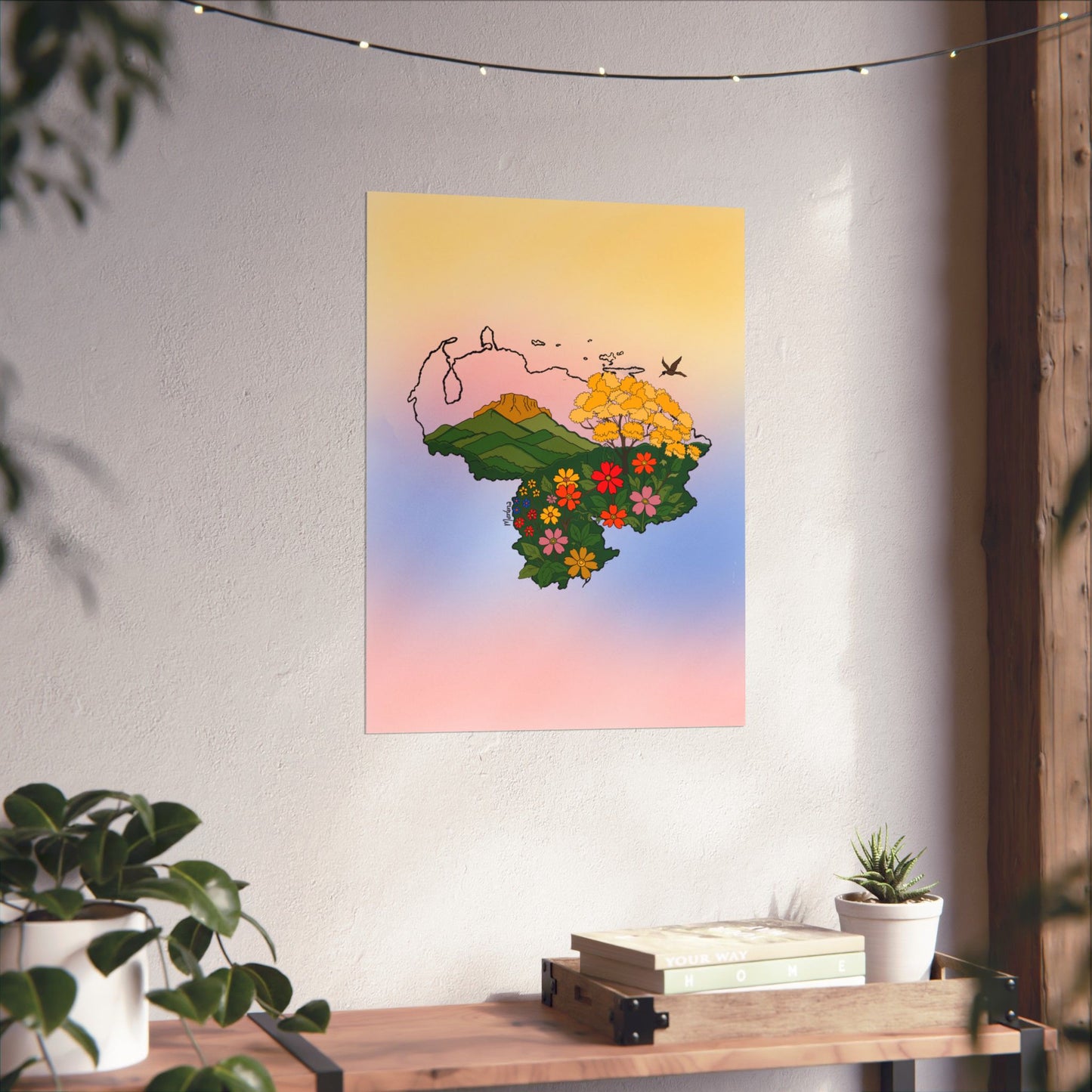 Para que vuelva a florecer - Poster -  Dani Barovich