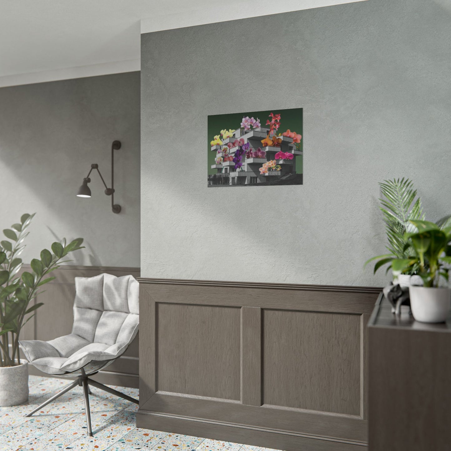 Balcones y Flores - Poster -  Ifigenia