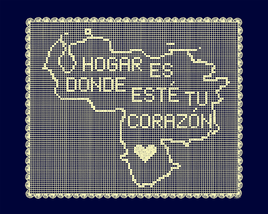 Hogar es donde esté tu corazón - Descargable (Print at Home) - By Valeria Moreno