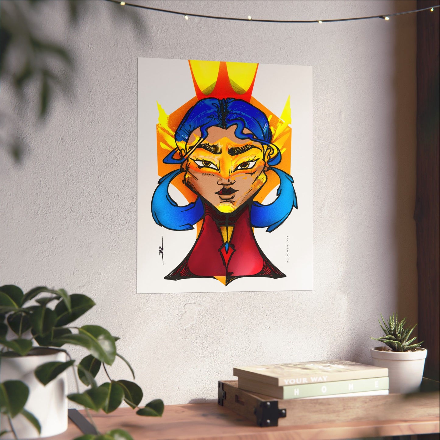Guiados por la Luz - Poster - Jac Mendoza