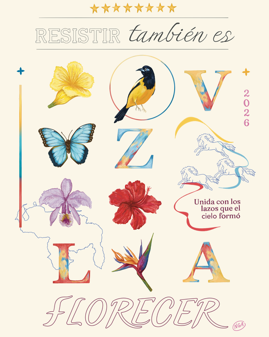 Resistir también es florecer - Descargable (Print at Home) - by Natalia Gómez