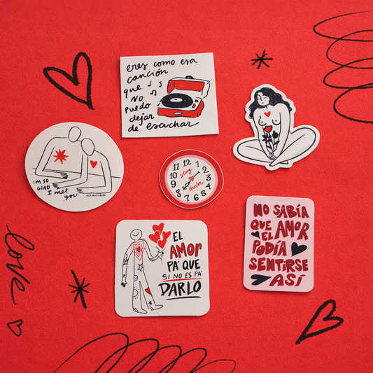 Stay Forever Sticker Pack - Set of 6 stickers