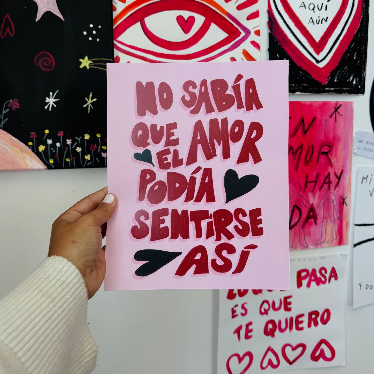 No sabía que el amor podía sentirse así - Print Descargable
